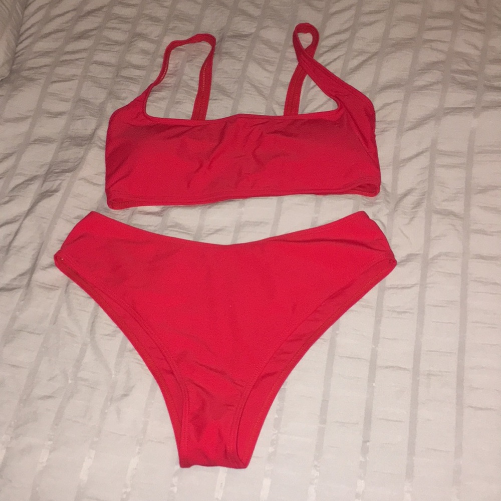 Red bikini
